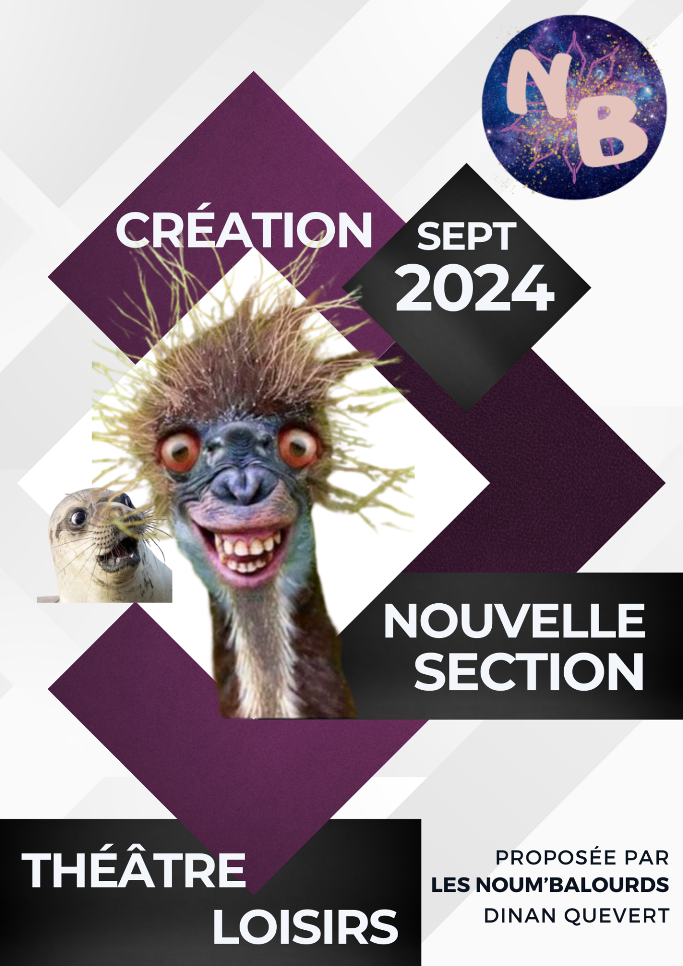 Creation section theatre loisirs sept 2024